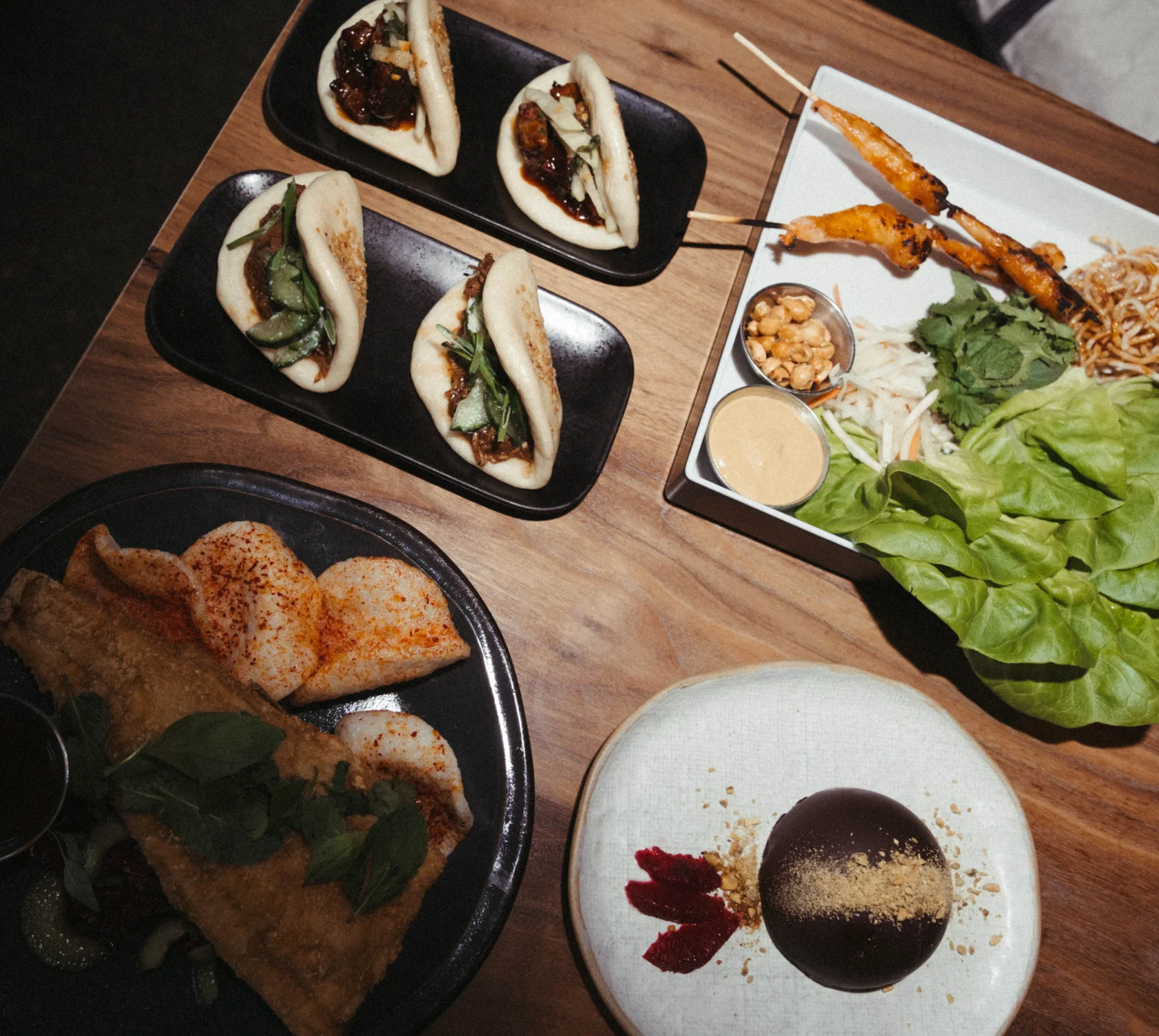 Linger, which is housed inside a former mortuary, invites guests on an international street food exploration. Photo: Peter Vo, Rocky Mountain PBS