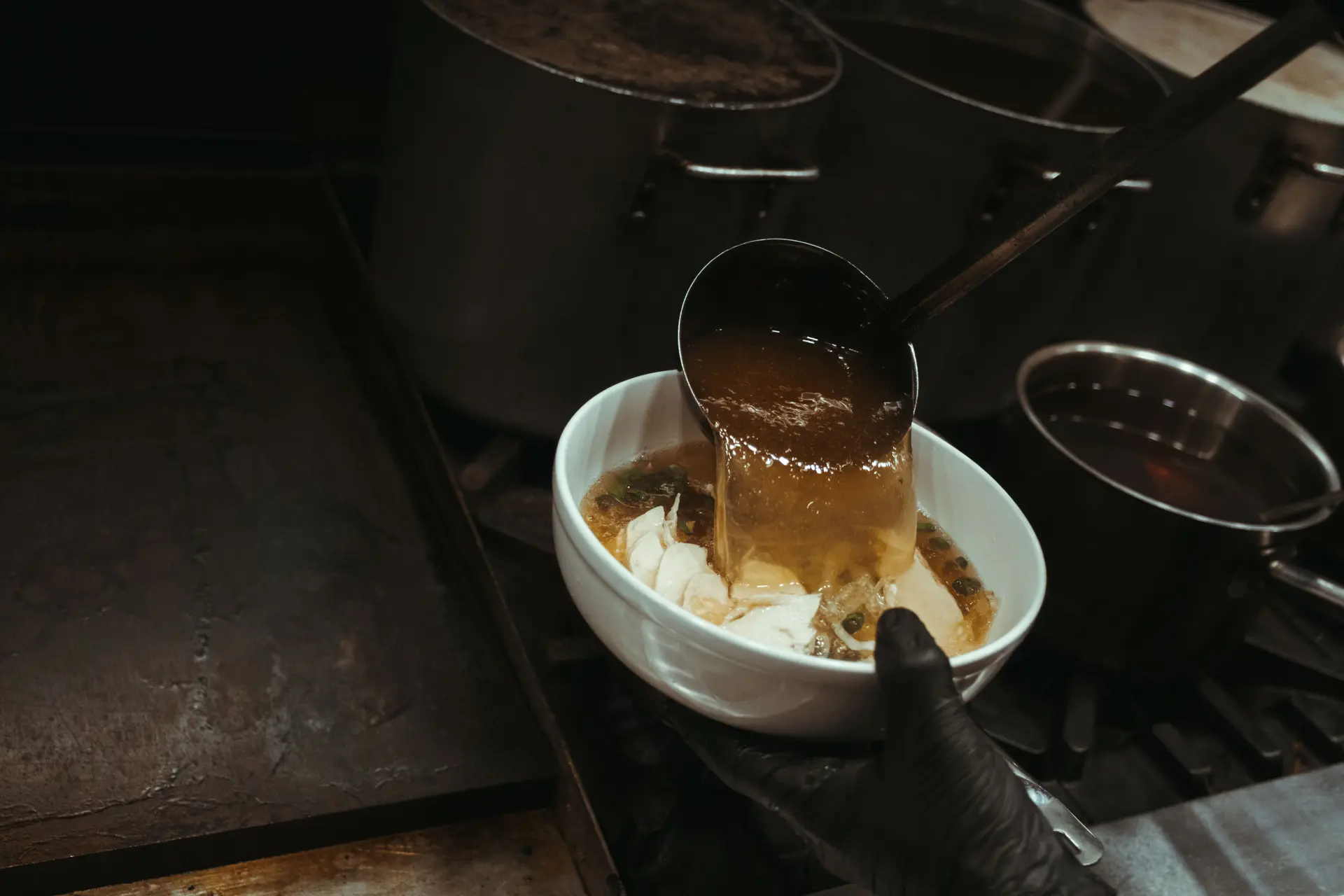 Mecha's broths are made in-house and used to bring the flavors together in their Restaurant Week selections. Photo: Peter Vo, Rocky Mountain PBS