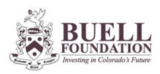 A logo of Buell Foundation