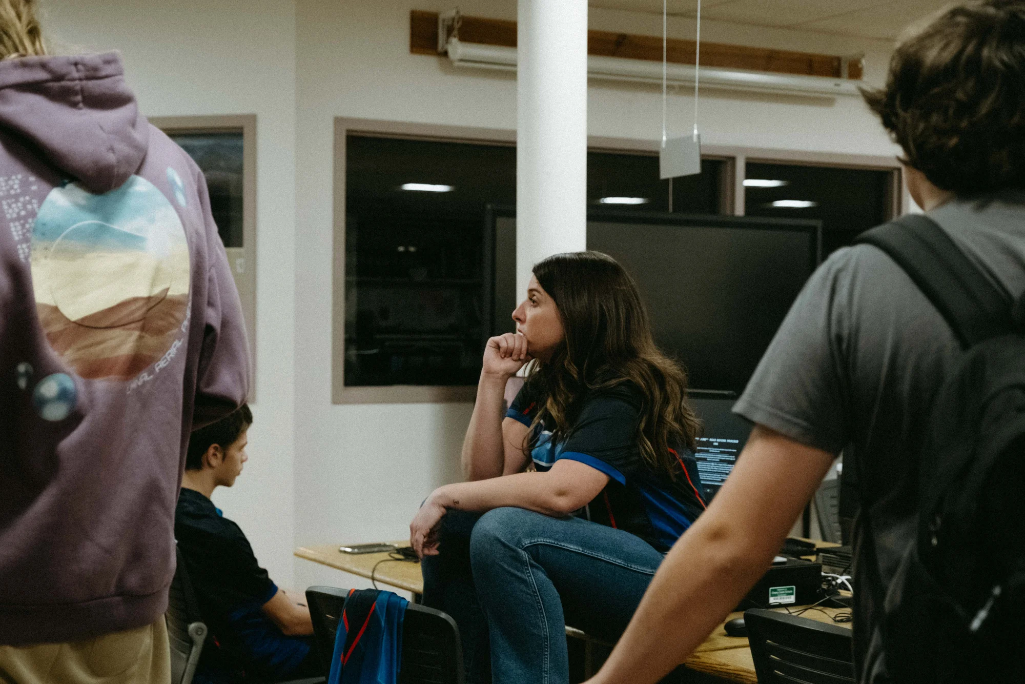 Alexandra Bak is head coach of the esports team at Cherry Creek High School. Photo: Peter Vo, Rocky Mountain PBS