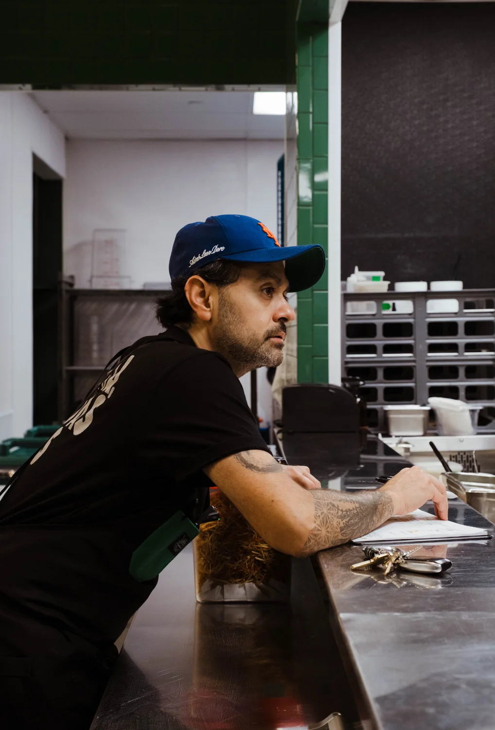 Michael Diaz de Leon working the expo station. Photo: Peter Vo, Rocky Mountain PBS