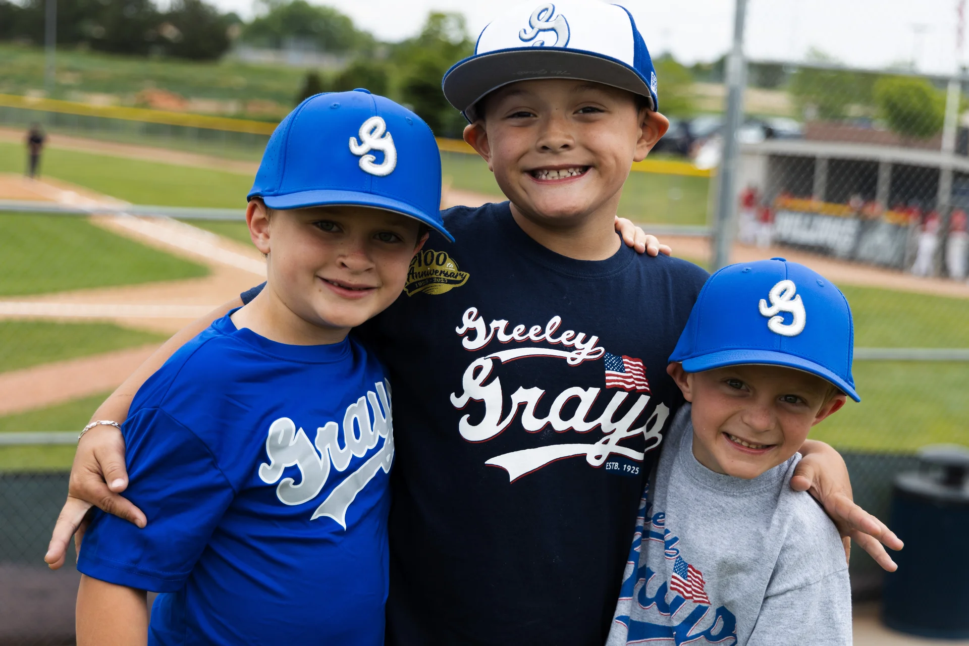 The next generation of Greeley Grays fans at the 100 year anniversary event. Photo: Amanda Horvath, Rocky Mountain PBS