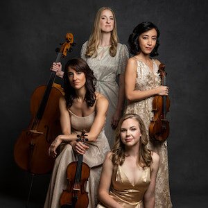 A poster for FREE MOBILE STAGE CONCERT: KAIA STRING QUARTET IN DURANGO, IGNACIO, & BAYFIELD event