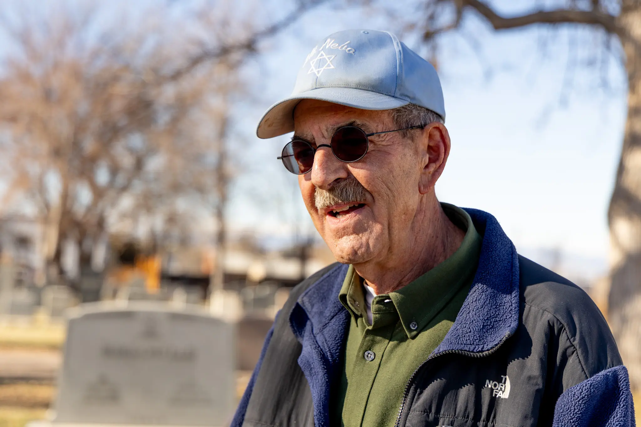 Jay Siegal, administrator of Mount Nebo Memorial Park and Cemetery. Photo: Priya Shahi, Rocky Mountain PBS