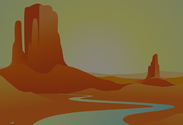 Desert graphic