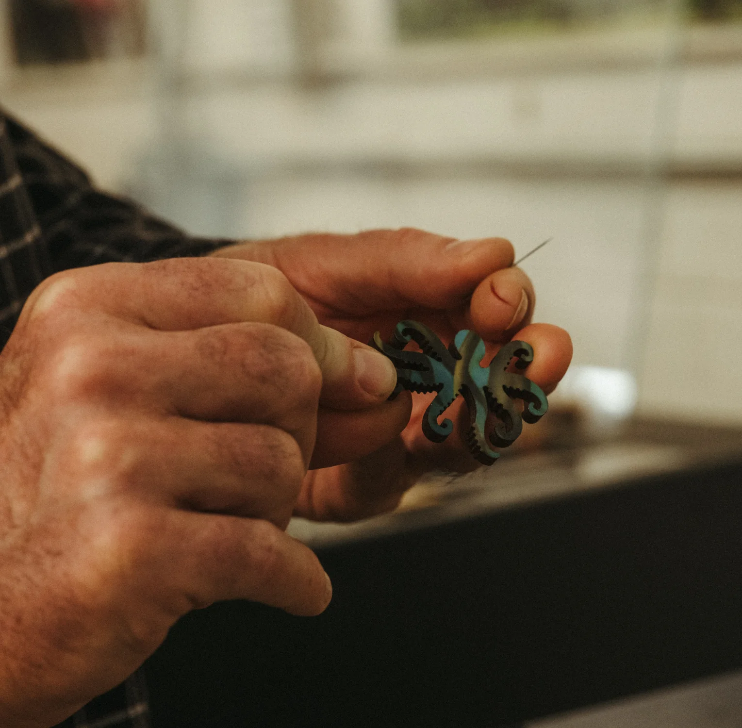 Whimsy pieces are cut into recognizable shapes, like people, animals or objects. Photo: Peter Vo, Rocky Mountain PBS