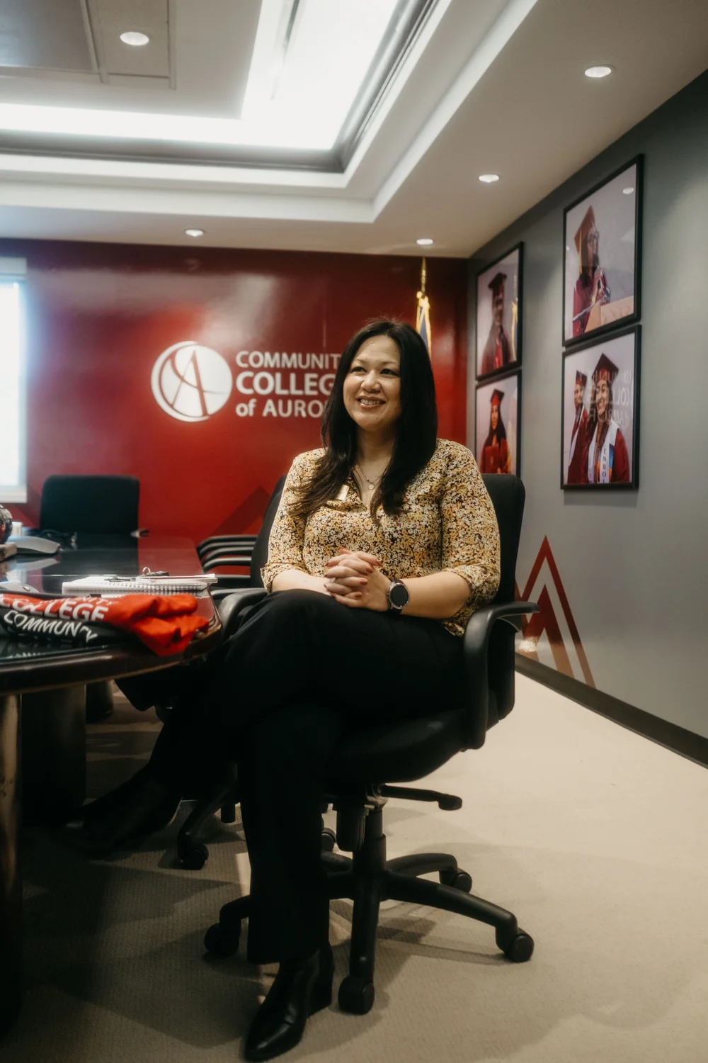 Michelle Pacheco is the dean of concurrent enrollment at CCA. Photo: Peter Vo, Rocky Mountain PBS