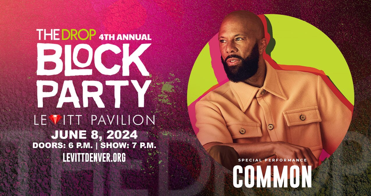 A poster for The Drop 4th Annual Block Party event