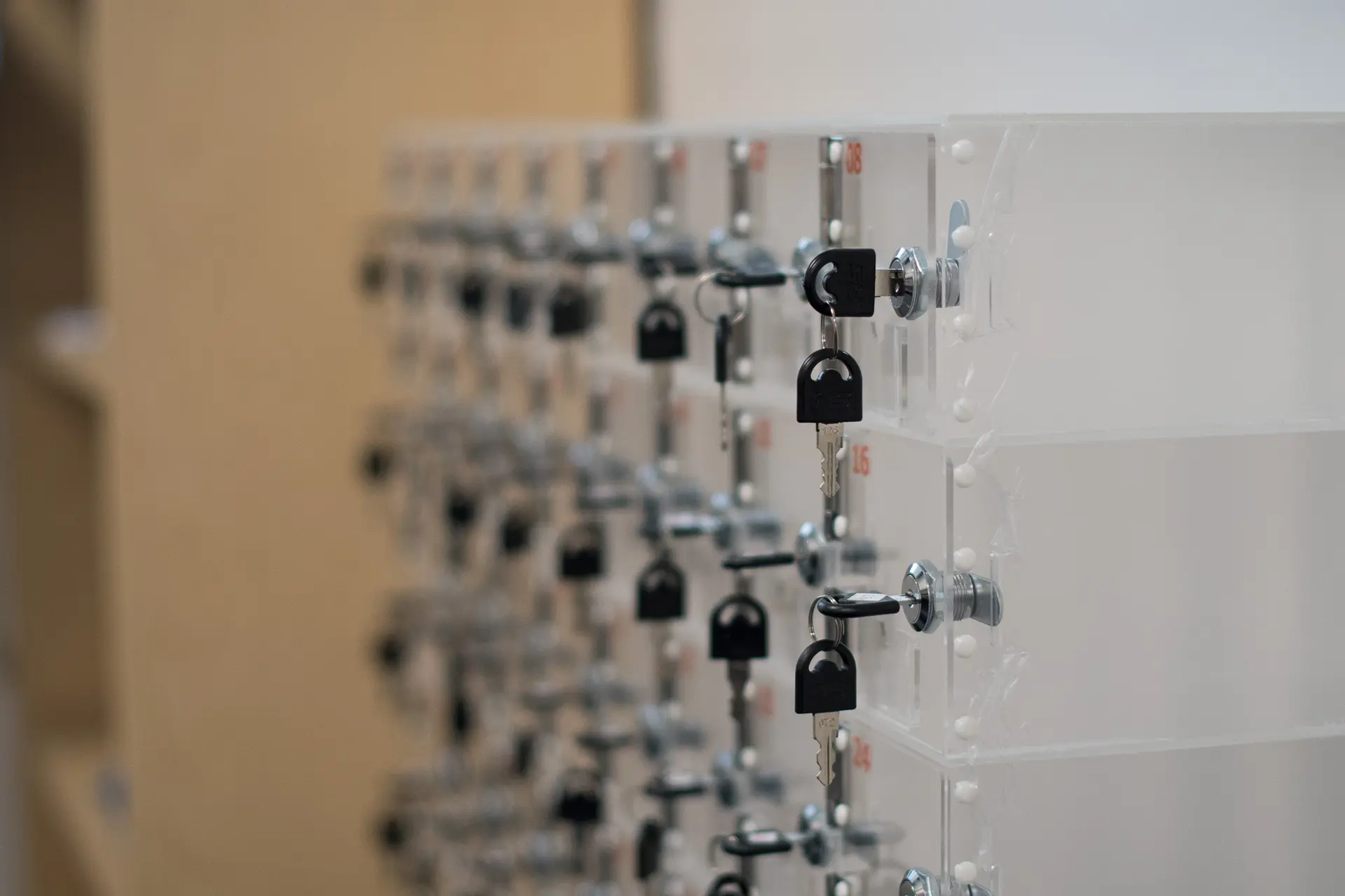 If a student is caught using his phone from 8:30 am to 3:50 pm, the phone is sent to the office and locked in a cubby until the end of the day. Photo: Cormac McCrimmon, Rocky Mountain PBS