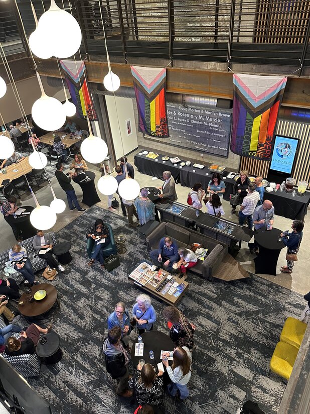 Above the Noise event, RMPM Denver lobby