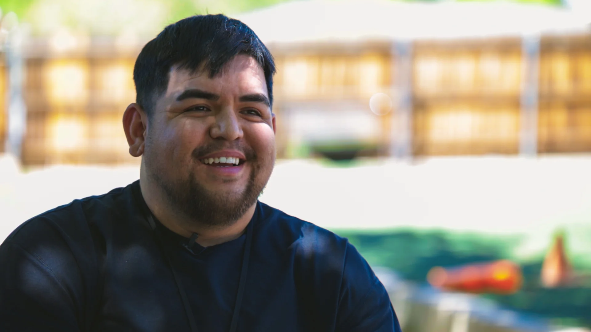 Michael Gonzales, a single dad of four, was caught in childcare limbo due to a freeze in CCAP enrollment. Photo: Andrea Kramar, Rocky Mountain PBS