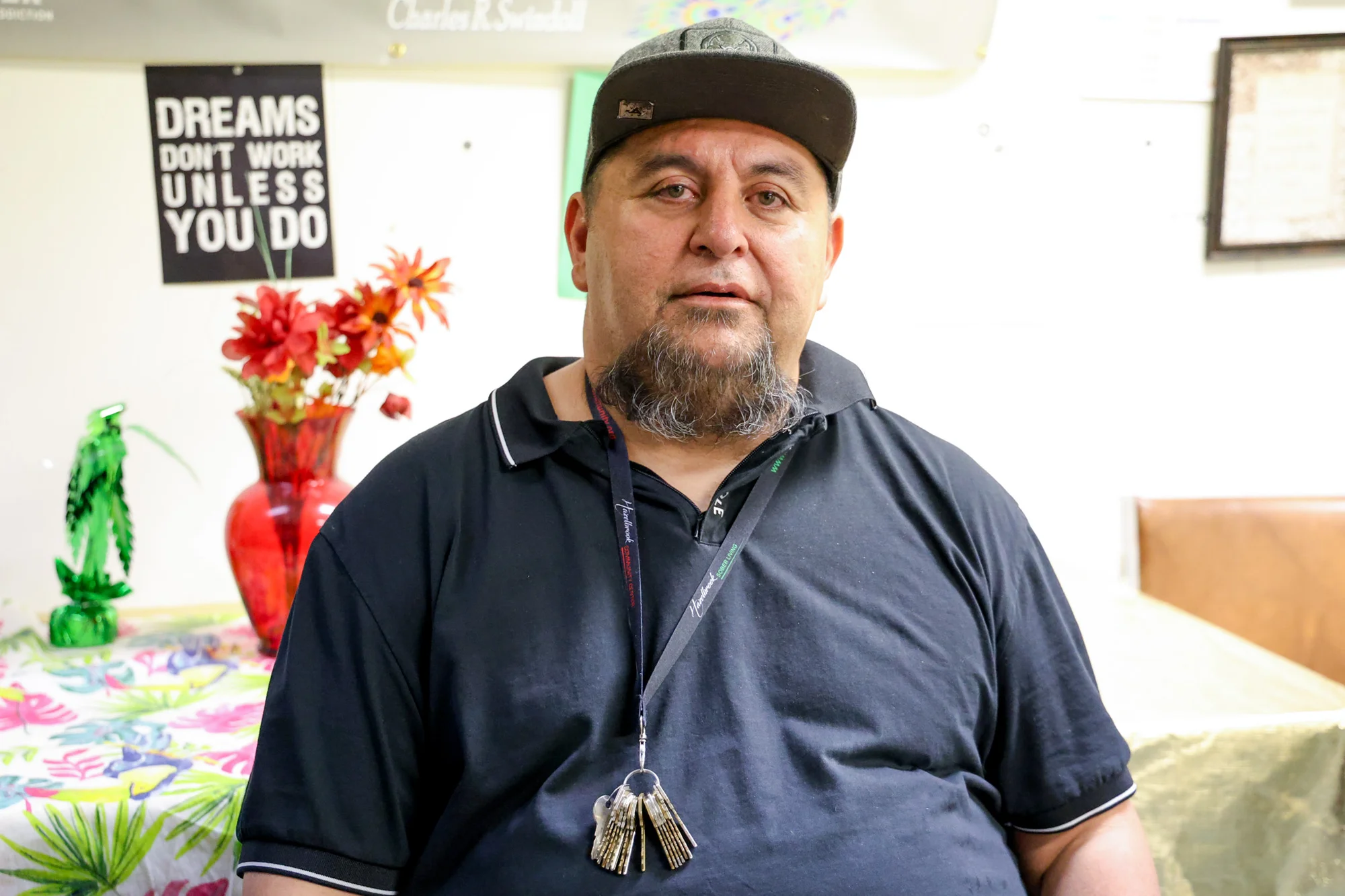 Chris Chavez poses for his portrait. Photo: Priya Shahi, Rocky Mountain PBS