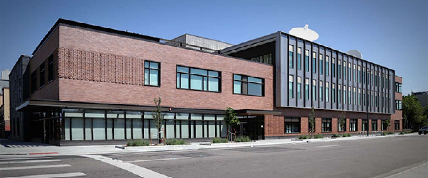 A photo of KRMA Denver Rocky Mountain PBS Station building