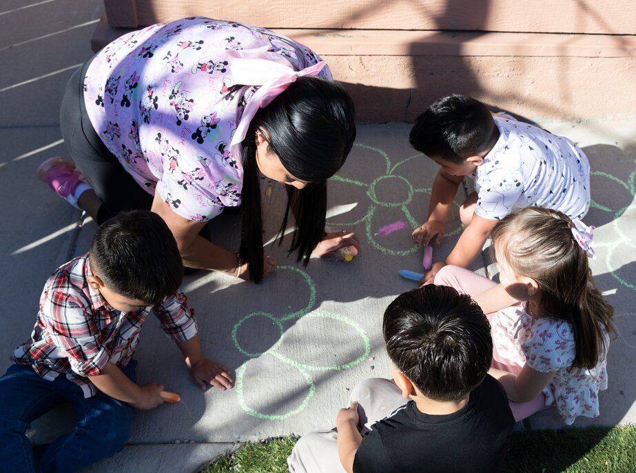 Family, friend and neighbor child care, or FFN, is used by most Colorado parents, especially in immigrant families. Photo: Carly Rose, Rocky Mountain PBS