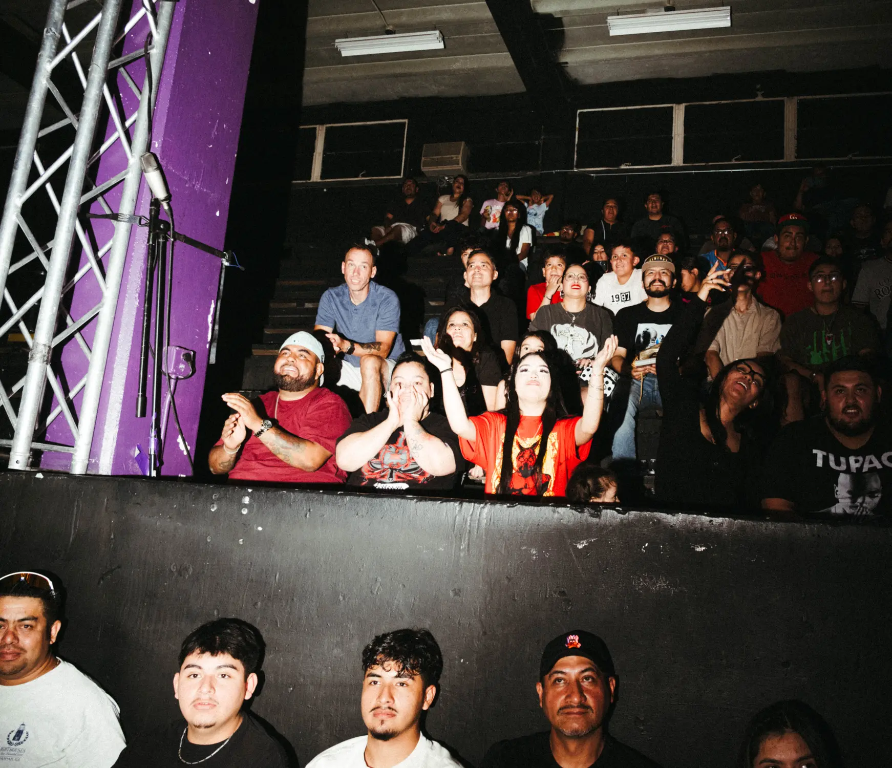 The crowd at Hugo's Lucha Libre. Photo: Peter Vo, Rocky Mountain PBS