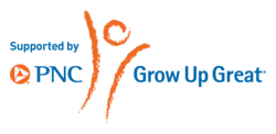 Supported by PNC Grow Up Great logo