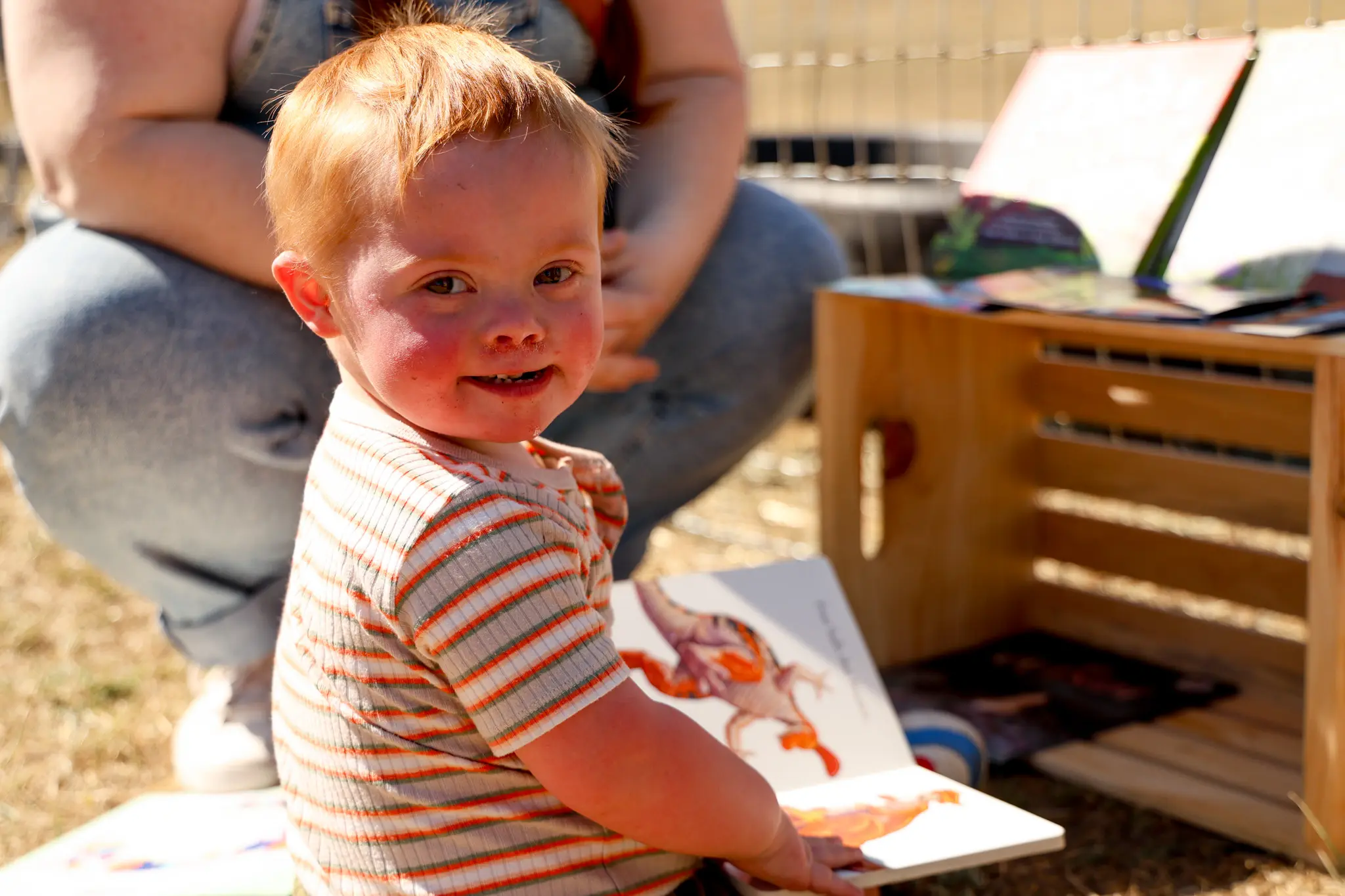 Doctors diagnosed Ledger with Trisomy 21, the most common form of Down syndrome. Photo: Priya Shahi, Rocky Mountain PBS