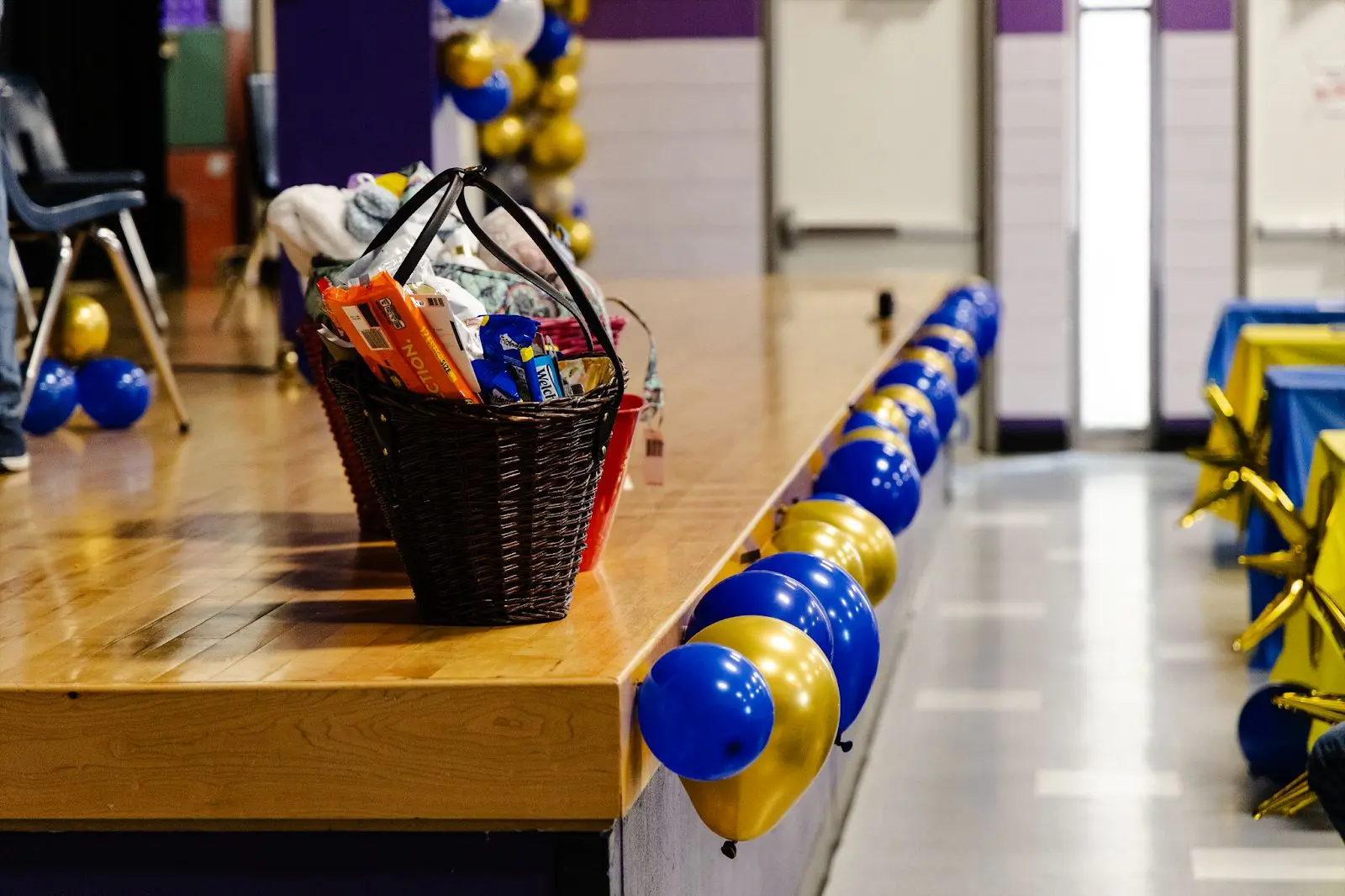 Gift baskets, a charcuterie board and some of the FFA members themselves were auctioned off at the annual fundraiser.