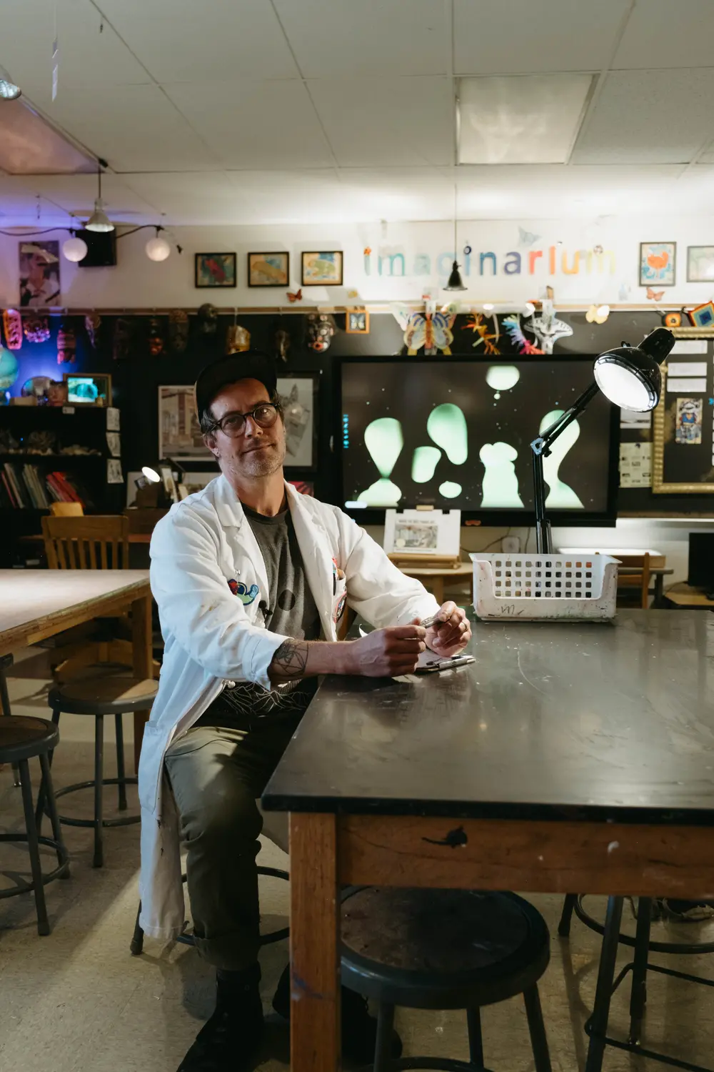 Quenzer poses for a portrait. Photo: Peter Vo, Rocky Mountain PBS