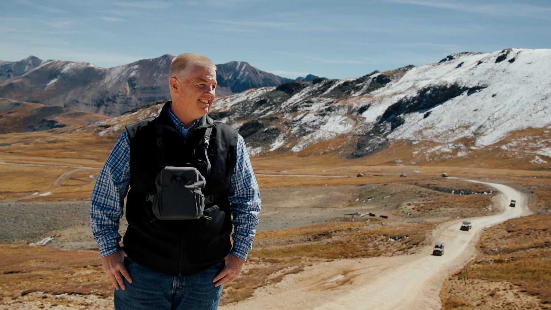 Terry Meyers is the executive director of the Rocky Mountain Bighorn Society. Meyer is frustrated by the U.S. Forest Service and Bureau of Land Management’s apathy towards protecting bighorn sheep. Photo: Ziyi Xu, Rocky Mountain PBS