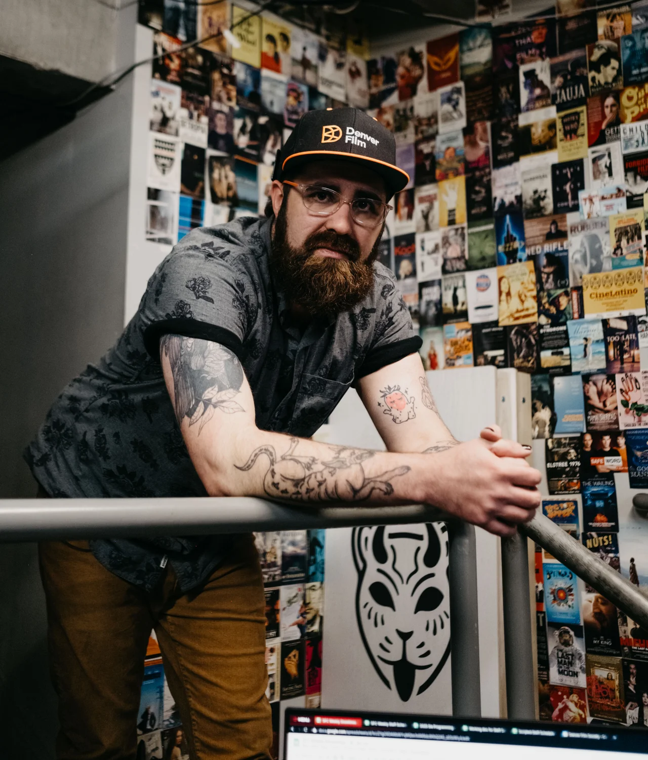 Miller poses for a portrait. Photo: Peter Vo, Rocky Mountain PBS