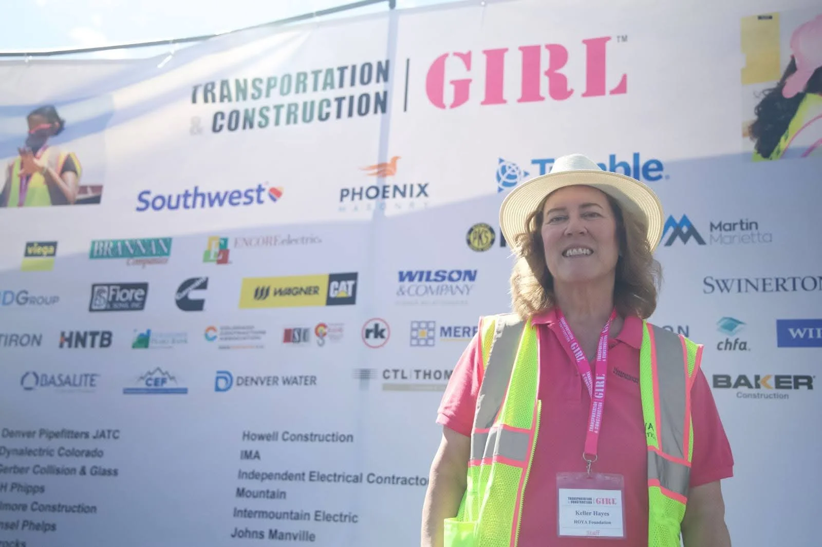 Keller Hayes is the director of Transportation and Construction GIRL, a nonprofit created in 2016 by the HOYA Foundation. Photo: Chase McCleary, Rocky Mountain PBS