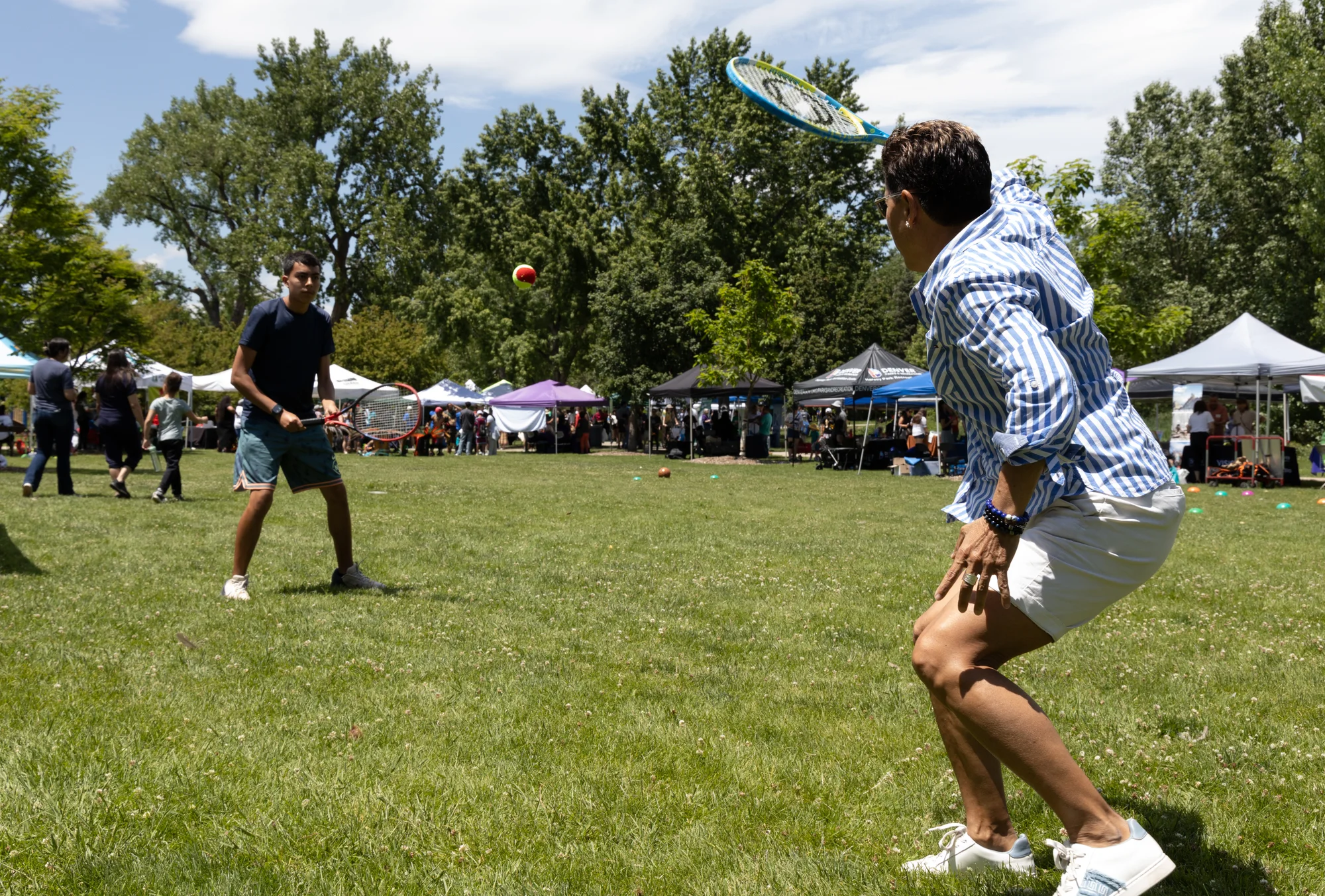 Communities of color have long been excluded from outdoor recreation. The event aims to reduce barriers to accessing outdoor spaces and recreational activities. Photo: Carly Rose, Rocky Mountain PBS