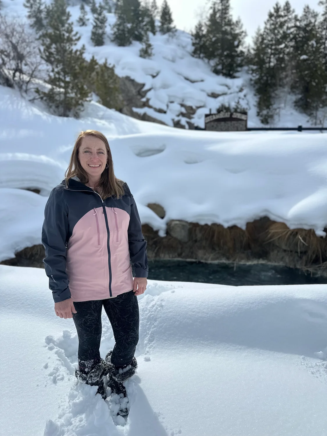 Audrey Walker is a Colorado Mountain College geology professor and member of the Mineral Springs Committee. Photo: Alec Berg, Rocky Mountain PBS