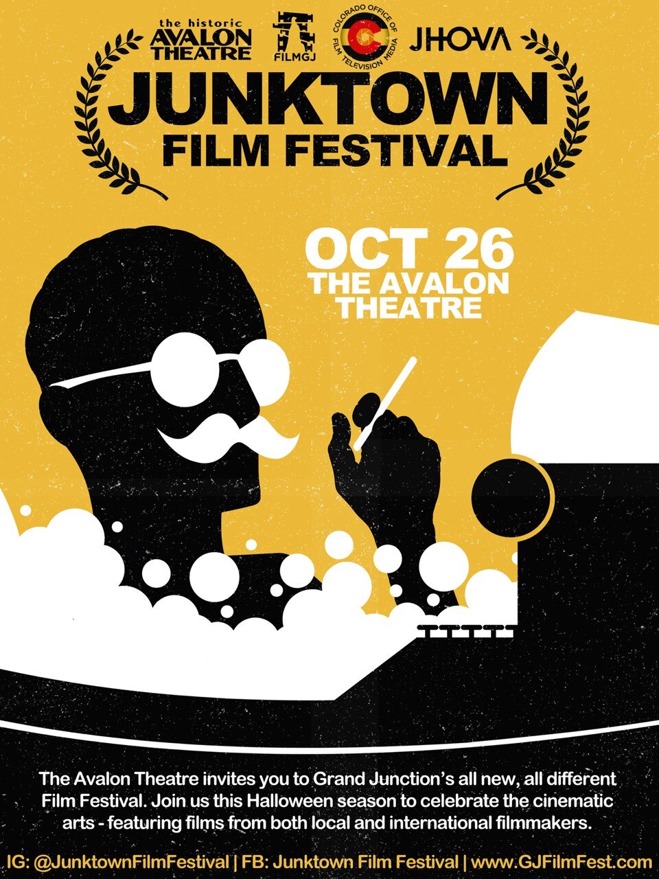 A poster for The Junktown Film Festival  event