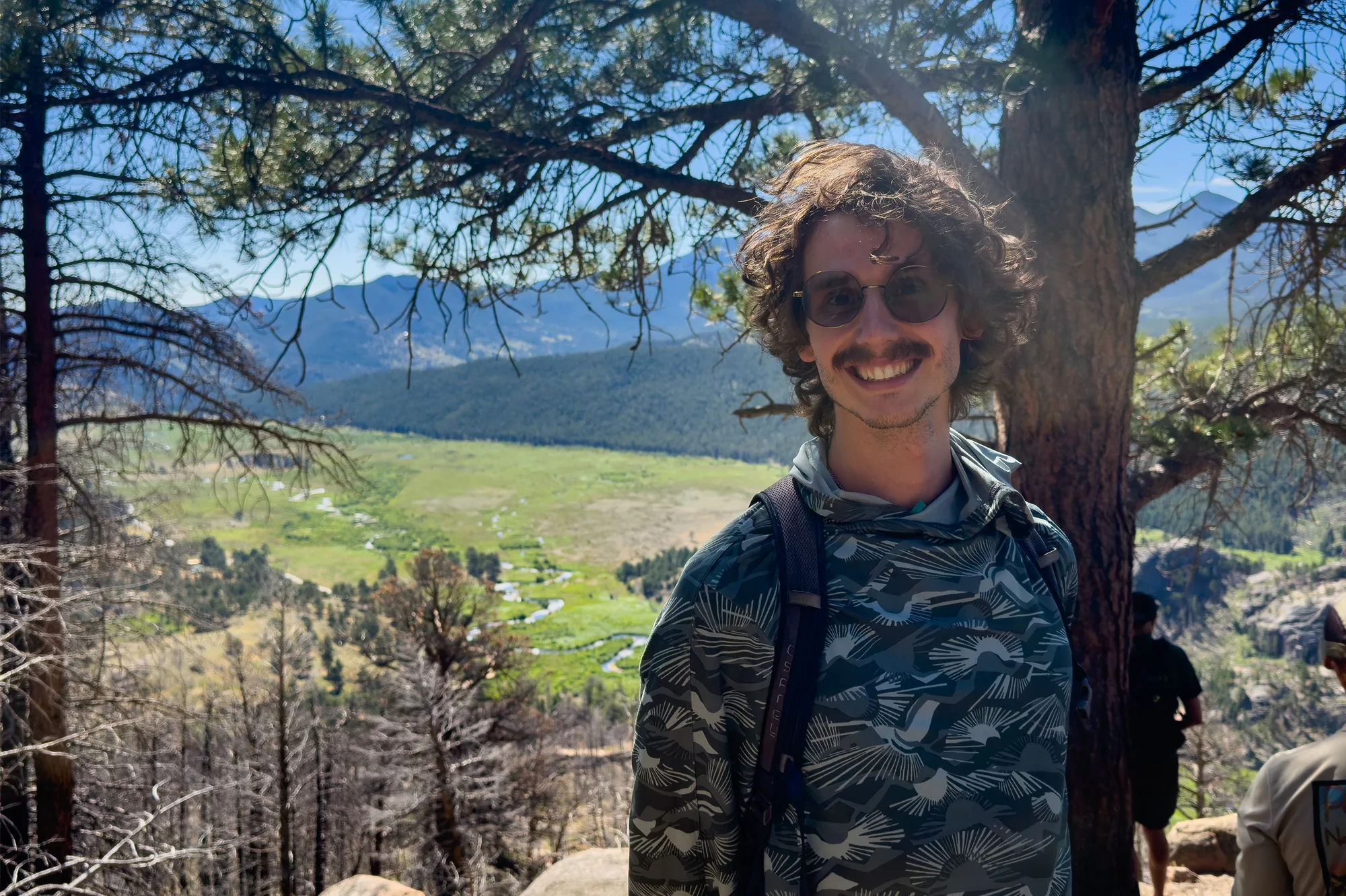 Gifford Hall described the vibe of the advocacy hike as “immaculate.” Photo: Chase McCleary, Rocky Mountain PBS