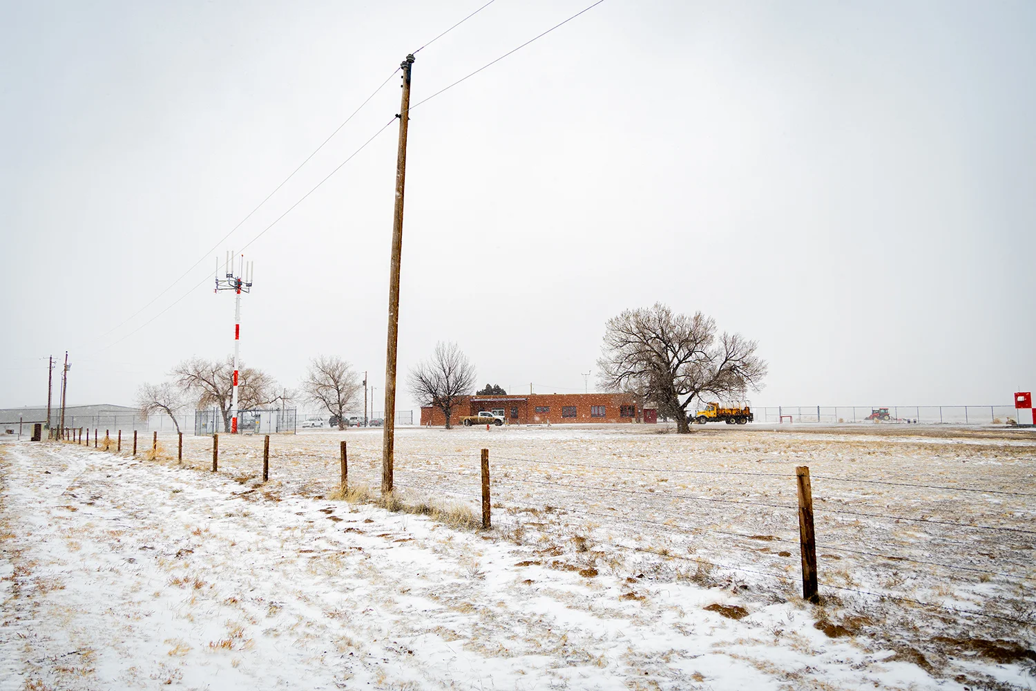 The Perry F. Stokes airport used to service commercial airliners Continental and TWA, both of which no longer exist. Photo: Chase McCleary, Rocky Mountain PBS