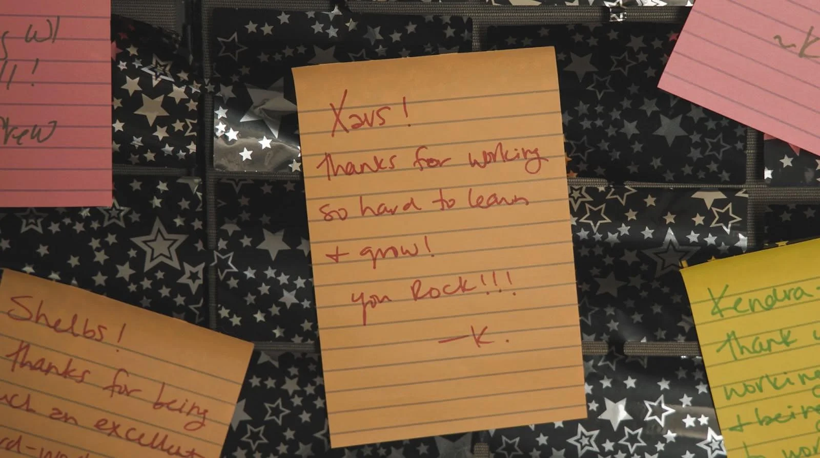 Thank you notes cover the walls at the Durango Emergency Communications Center.