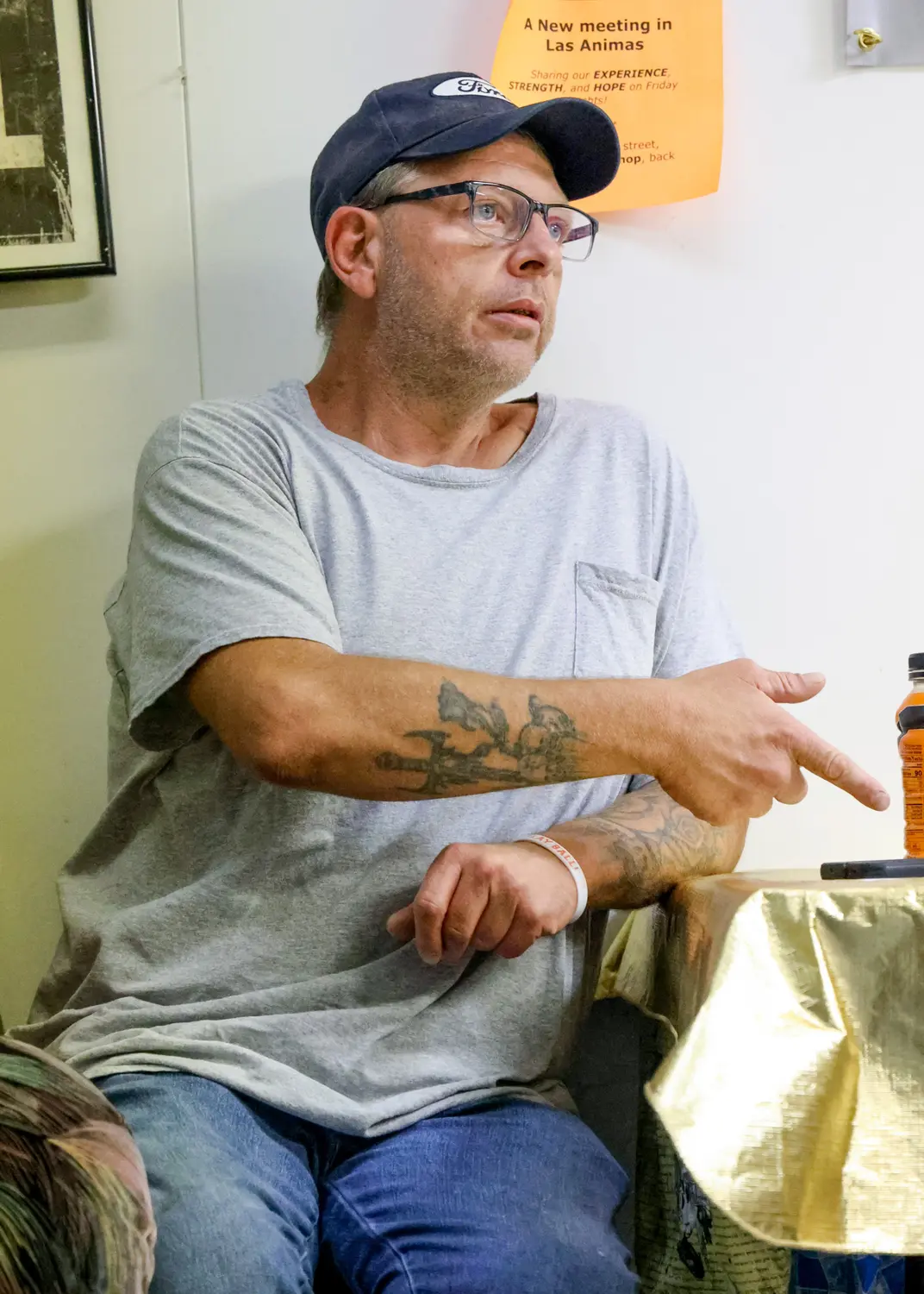 Perry Horn has been sober since February of this year. Photo: Priya Shahi, Rocky Mountain PBS
