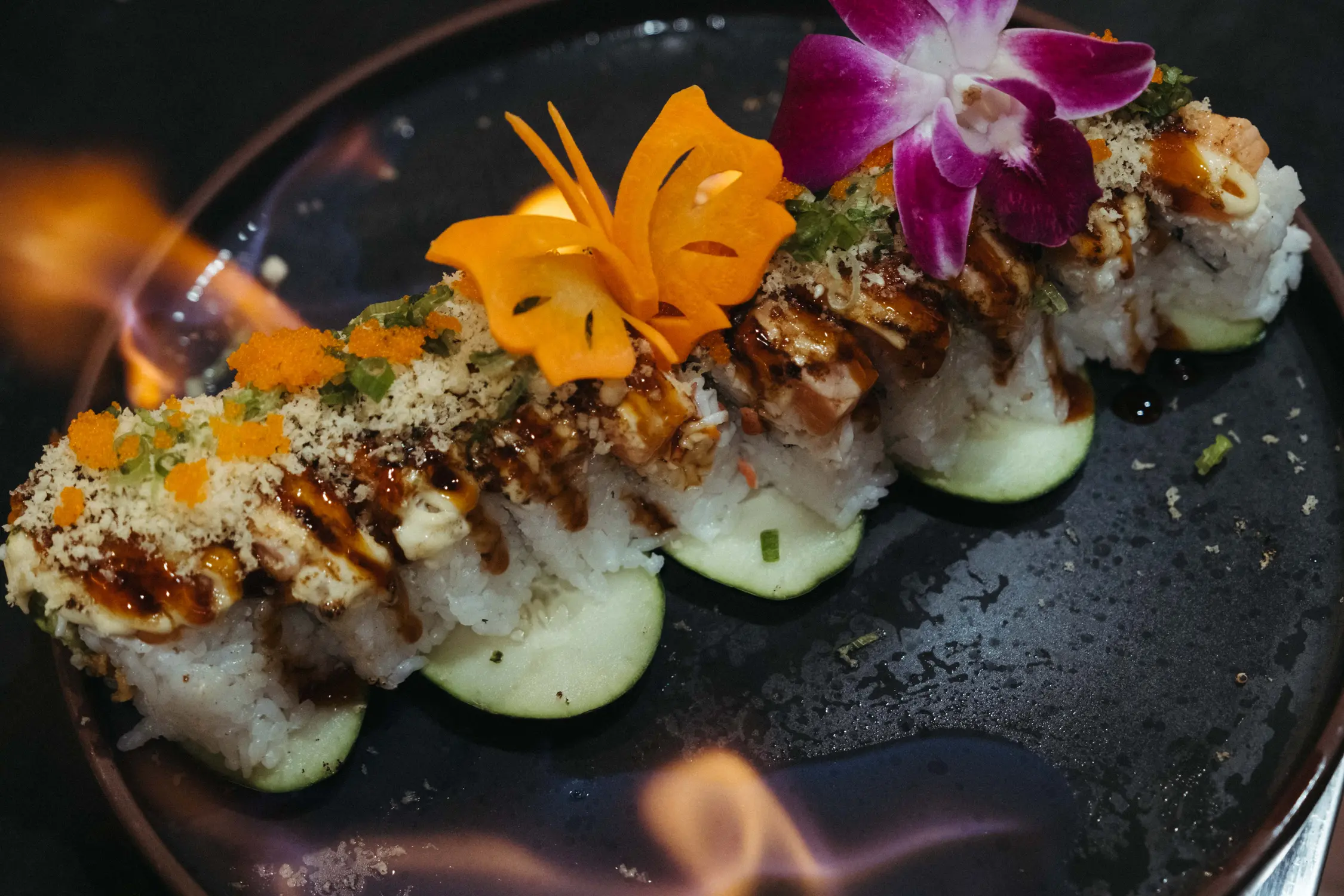 The “Tsunami Roll” took home third place in the competition. Photo: Peter Vo, Rocky Mountain PBS