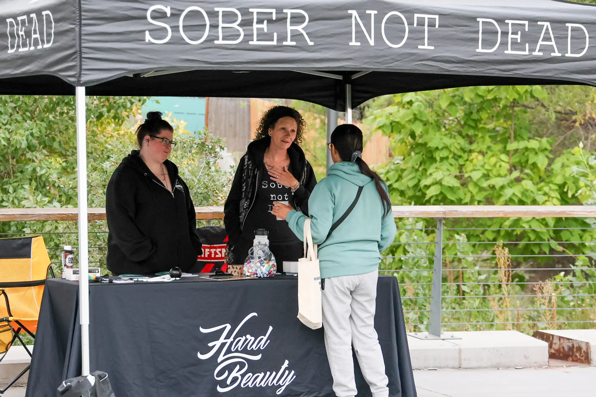 Scenes from A Rally of Hope hosted by CRPD at Festival Park on Wednesday, Sept. 17, 2025. Photo: Priya Shahi, Rocky Mountain PBS