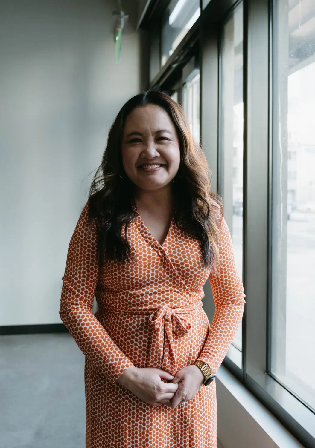 Nga Vương-Sandoval poses for a portrait. Photo: Peter Vo, Rocky Mountain PBS