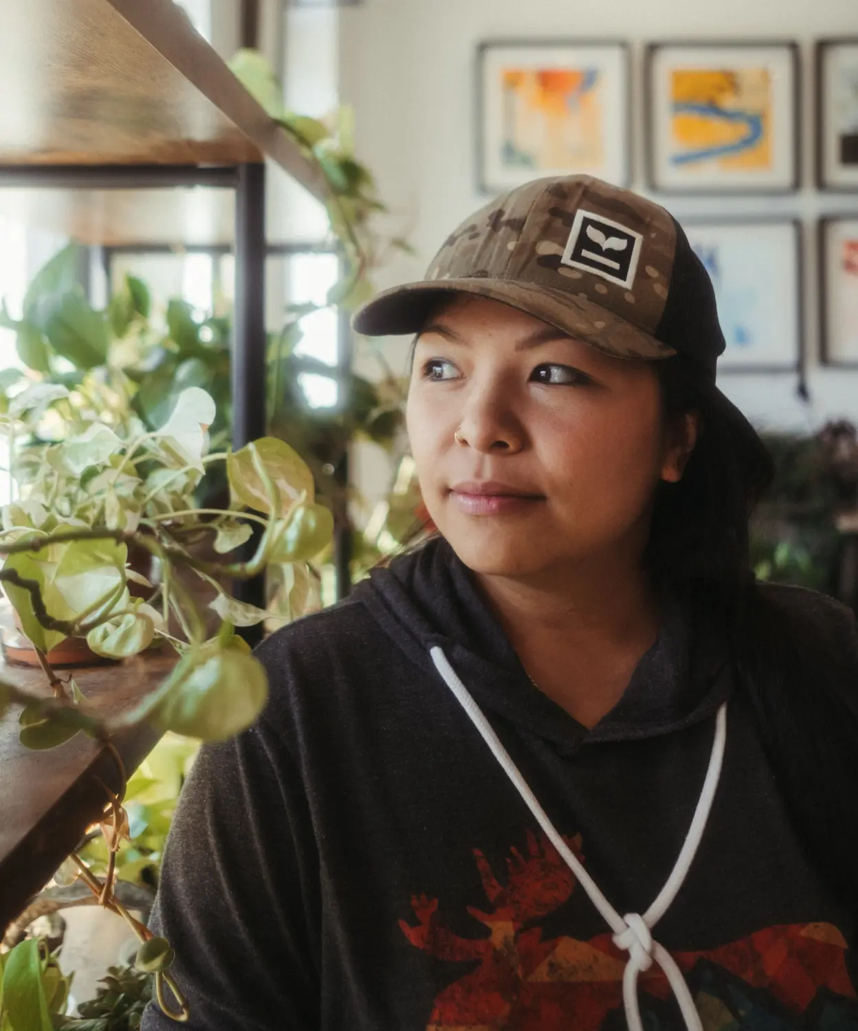 Thoa Nguyen, owner of Banh & Butter Bakery Cafe, stands for a portrait. Photo: Peter Vo, Rocky Mountain PBS