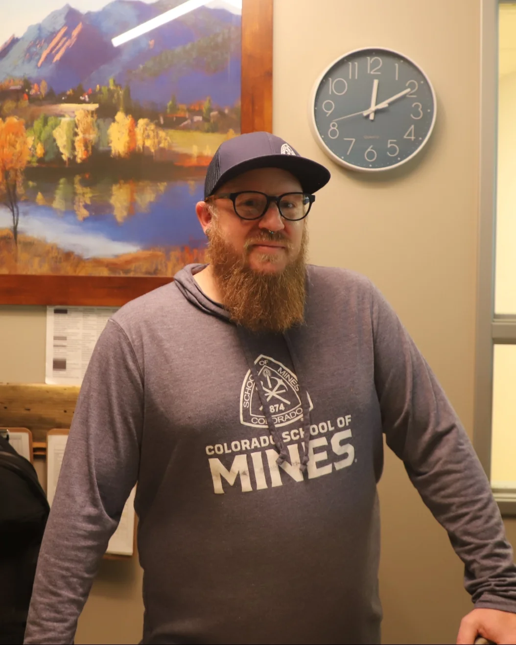After six months in jail and life on the streets, Christopher Charles works as the housing manager at the Tri-Cities Navigation Center. Photo: Alec Berg, Rocky Mountain PBS