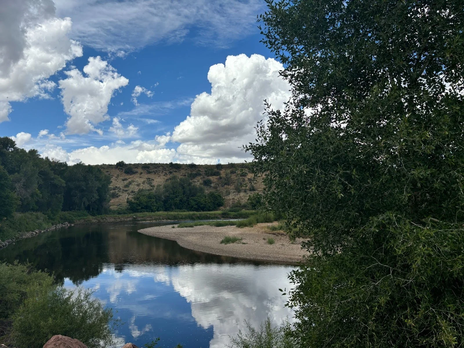 The Yampa River just east of Craig. Photo: Alec Berg, Rocky Mountain PBS