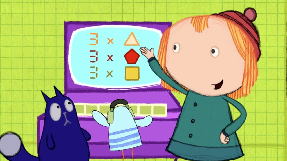 Peg + Cat doing math