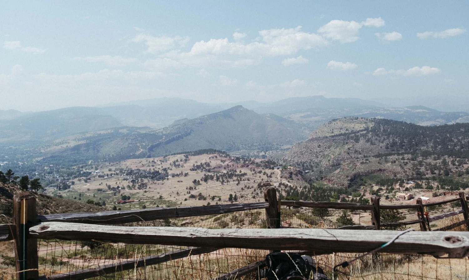 The valley in Lyons that was part of the evacuation zone for the Stone Canyon fires. Photo: Peter Vo, Rocky Mountain PBS