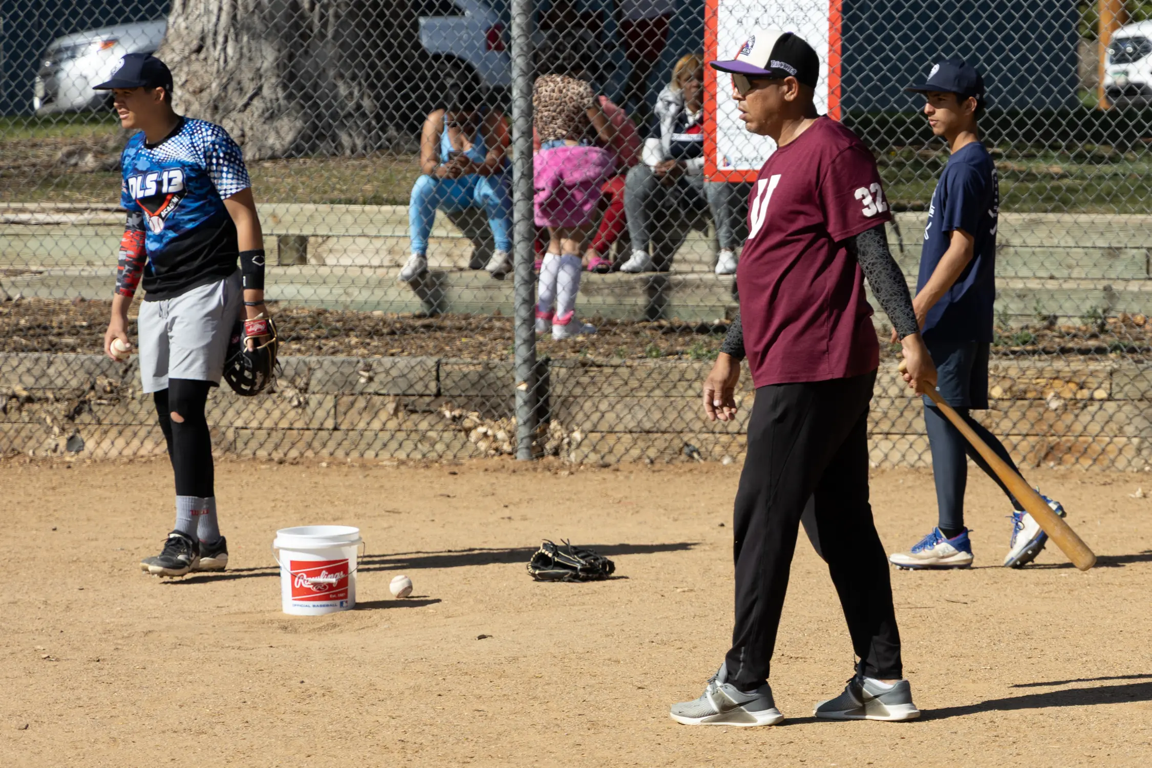 Almost all the kids on the team Ramos coaches are from Venezuela. One is from Cuba and two are from Peru. Photo: Amanda Horvath, Rocky Mountain PBS