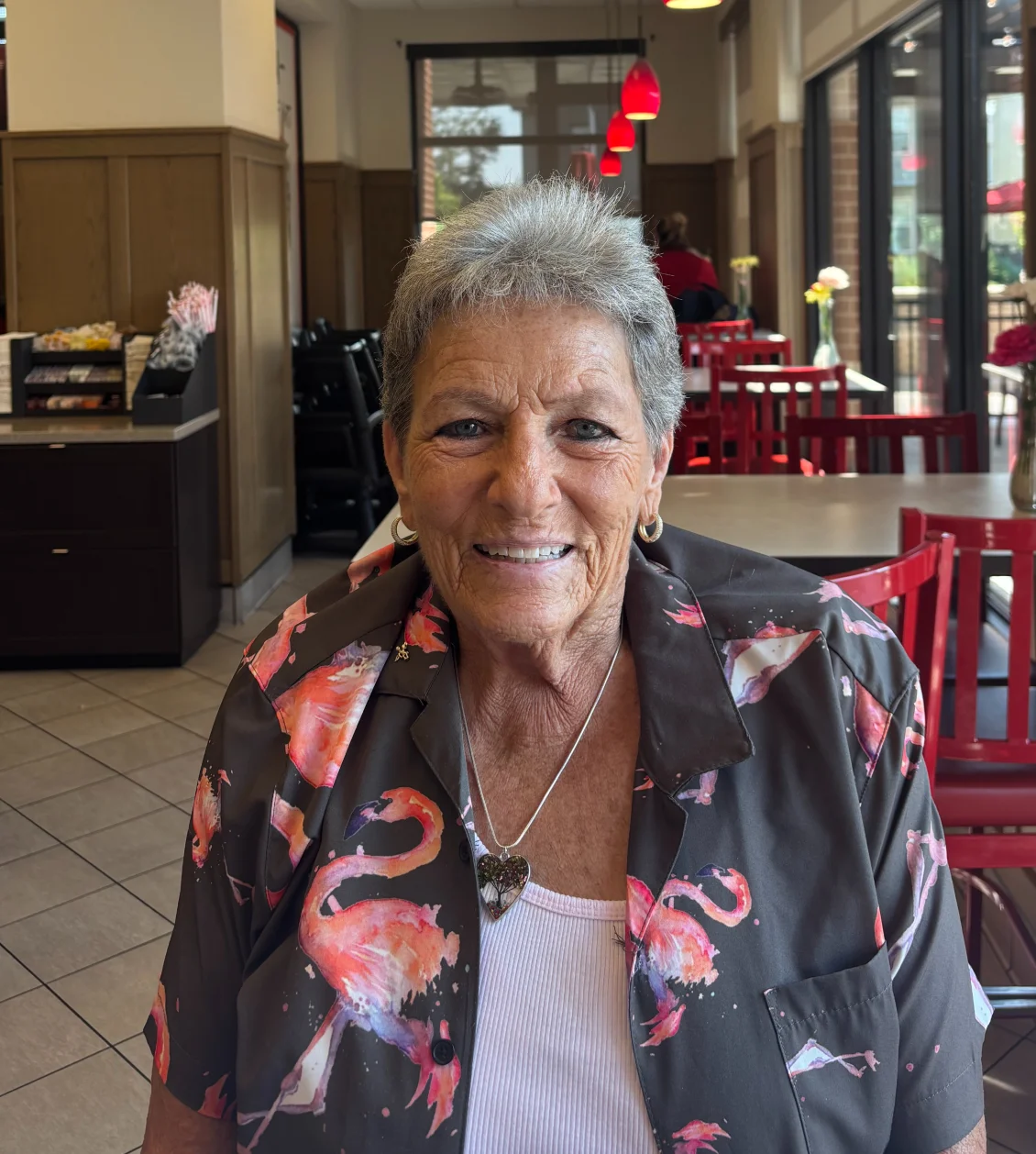 Lynnda Gies, a Lakewood resident who bought her first home in the city in 1970. Photo: Alec Berg, Rocky Mountain PBS