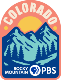 Rocky Mountain PBS Colorado sticker