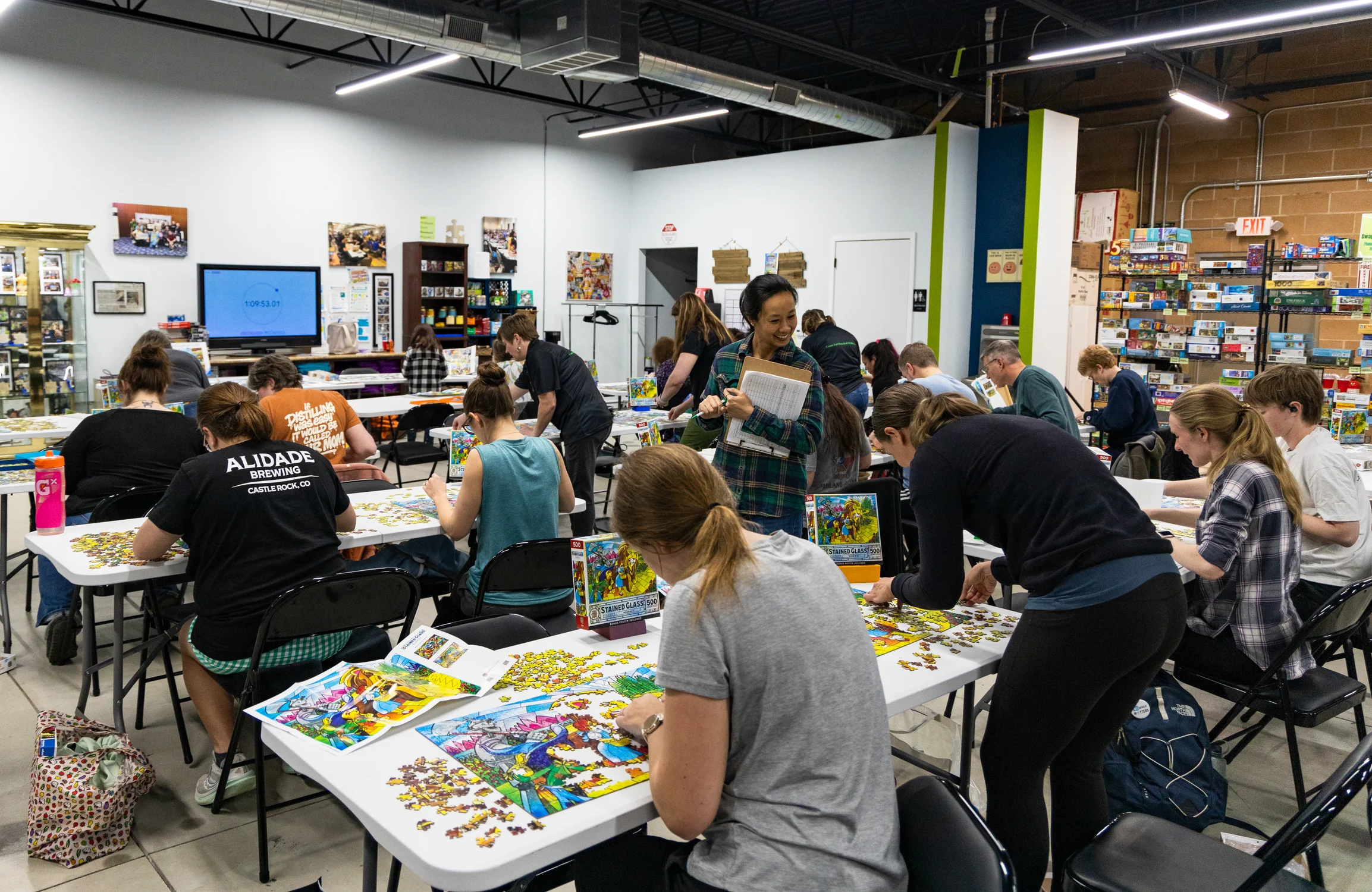 Mind Quest Puzzles & Games officially opened Jan. 3. Photo: Carly Rose, Rocky Mountain PBS