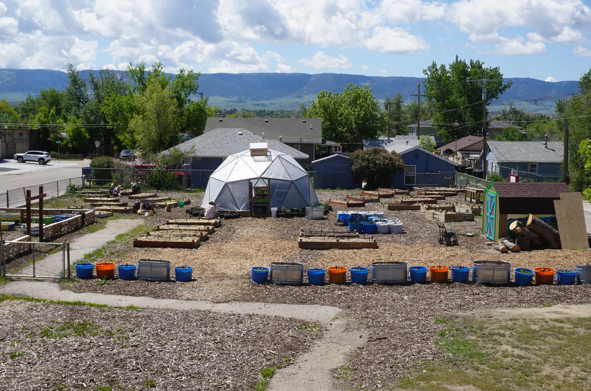 Urban Thistle Farm will include a community garden that farm staff will tend to and residents can choose what they take home.
