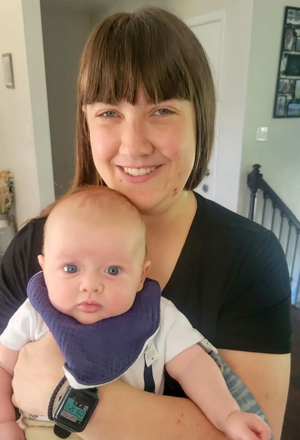 Toomey with her son, Evan. Photo courtesy Alisha Toomey