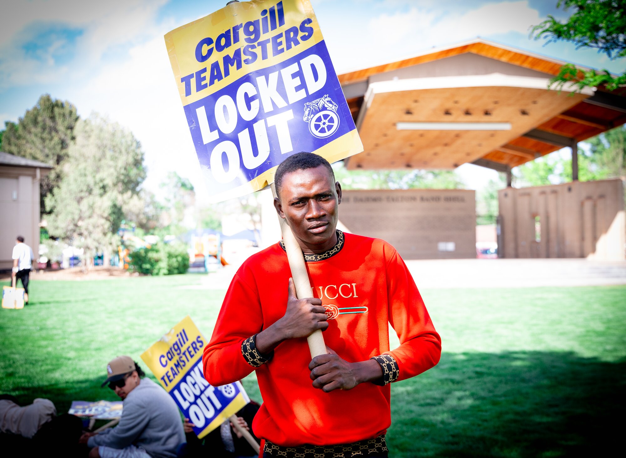 Locked out: Cargill workers continue to protest in Fort Morgan