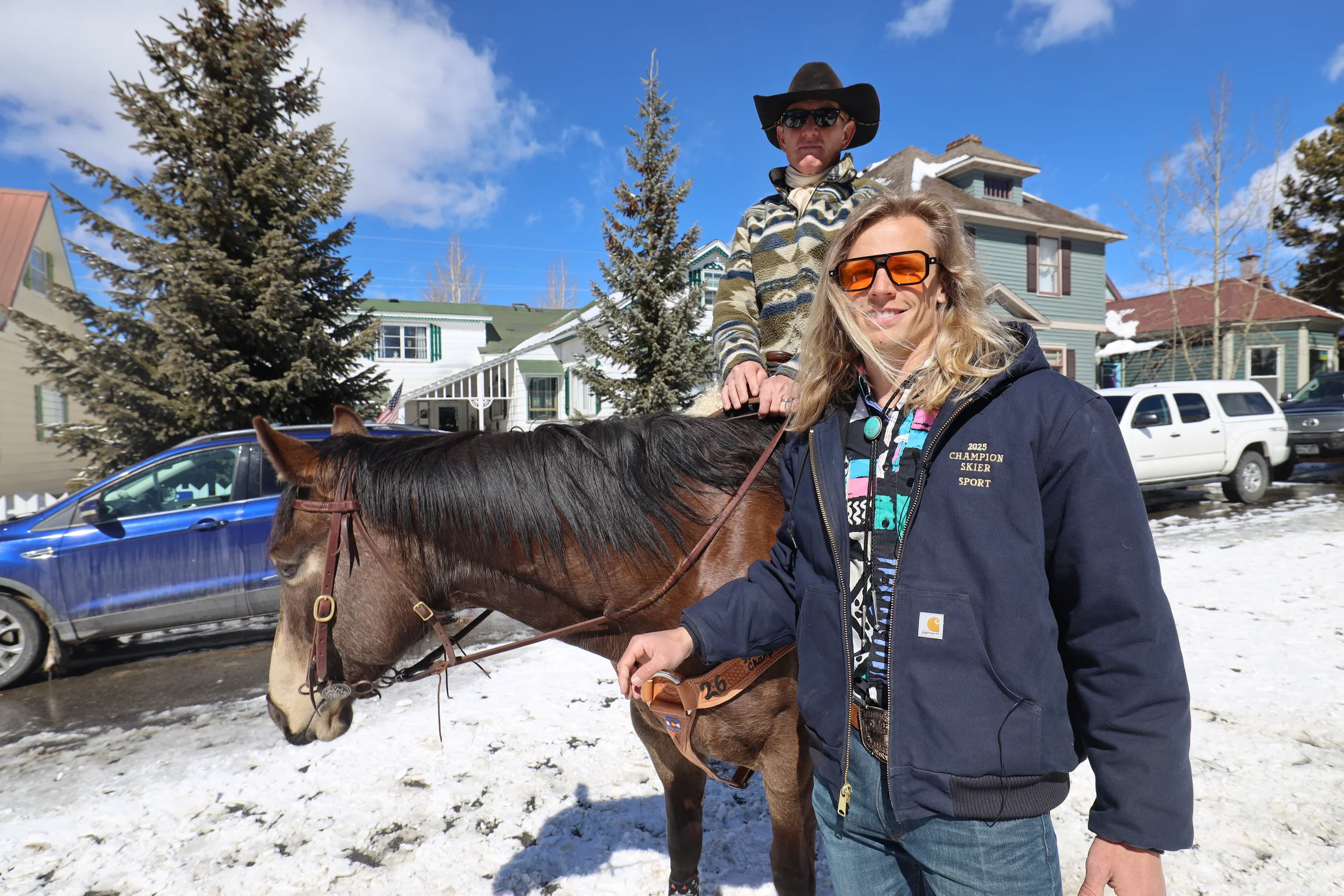 Three beating hearts: How the Leadville ski joring champions get it done