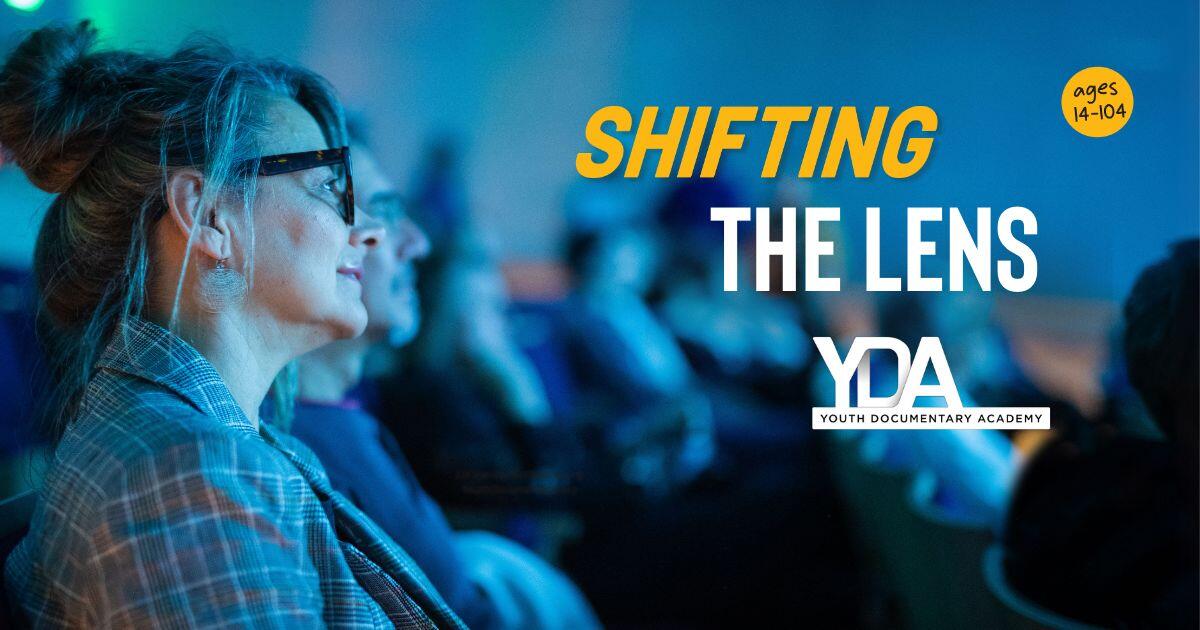 A poster for YDA Shifting the Lens — Colorado Springs | Everyday Democracy Series event